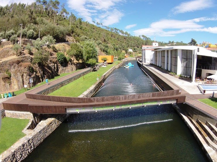 Fluvial Pampilhosa da Serra Beach, Portugal